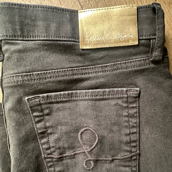 Classic Lilly Pulitzer Black Women's Jeans - Picture 3 of 11